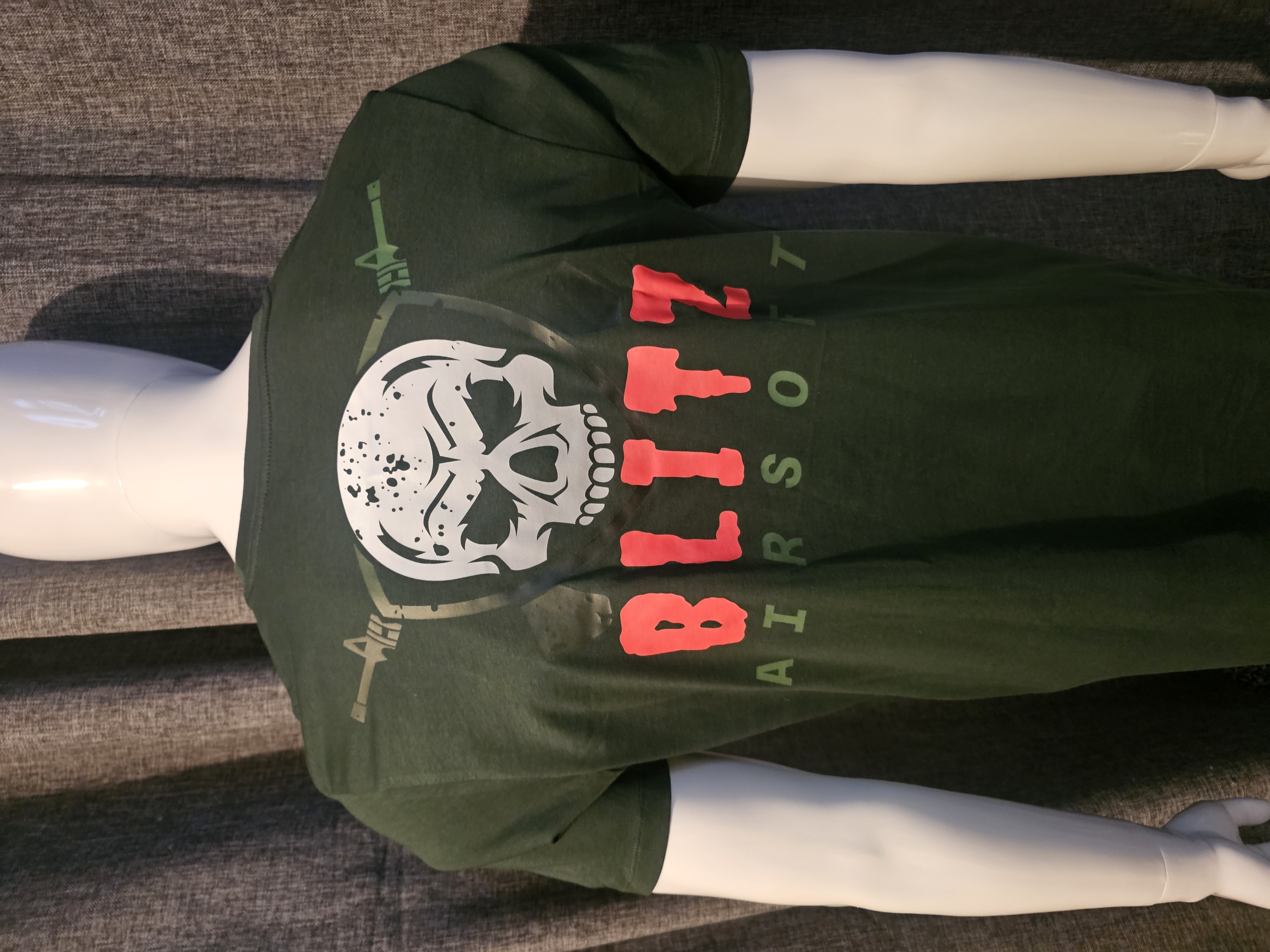 Blitz Airsoft Premium Forest Green T-Shirt