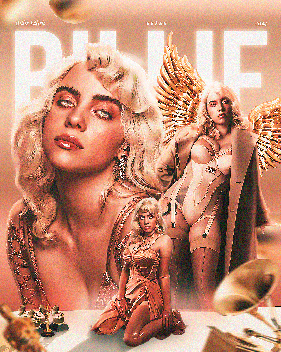 billie 2024.5 – Fully Editable PSD File