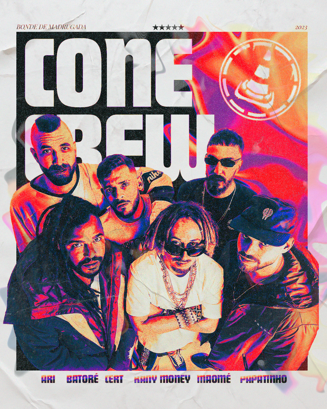 cone crew – Fully Editable PSD File