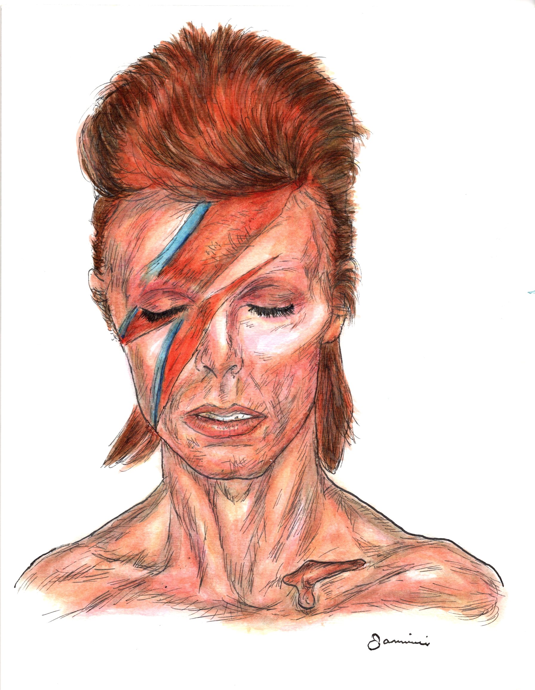 David Bowie Aladdin Sane