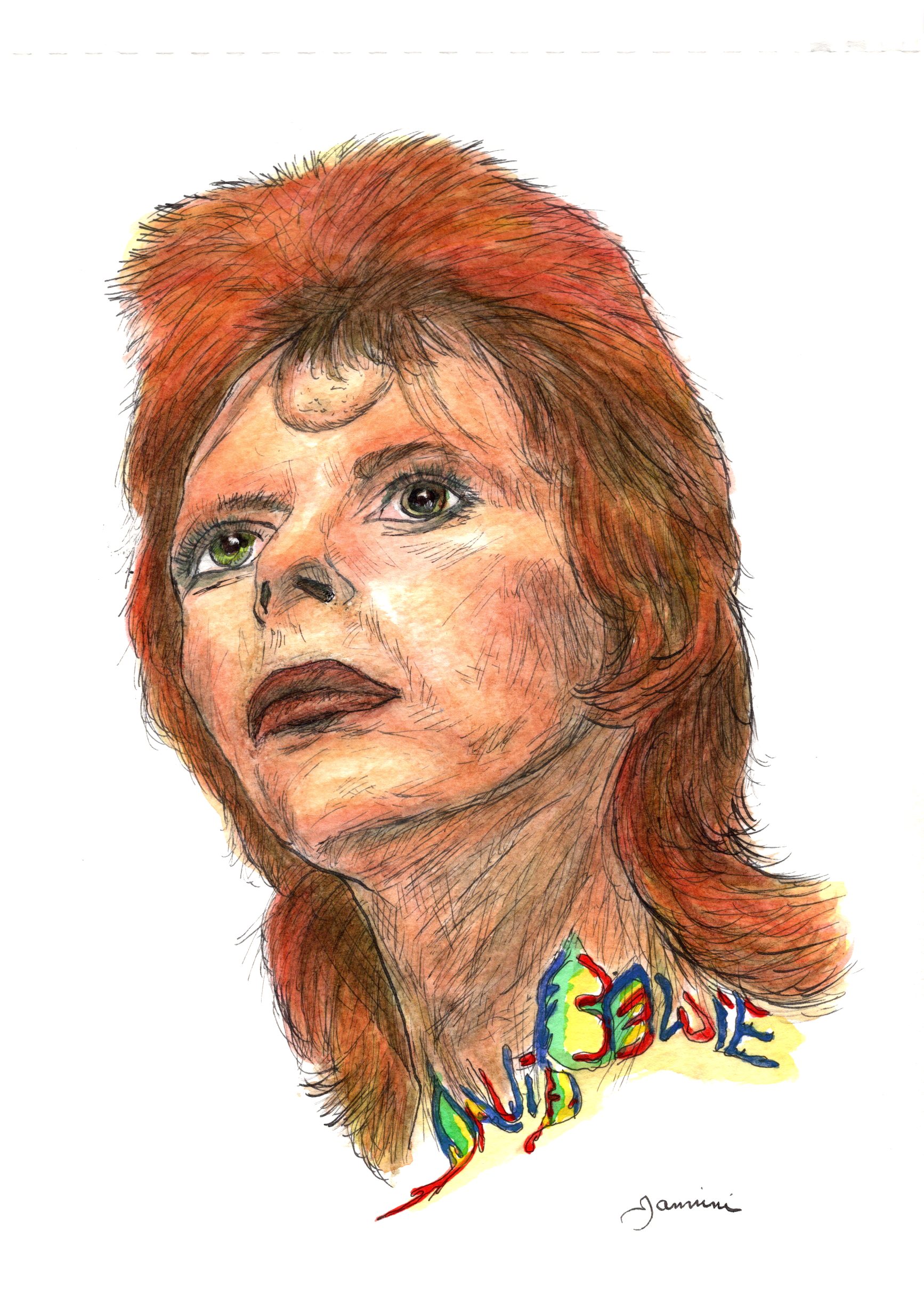 David Bowie Aladdin Sane