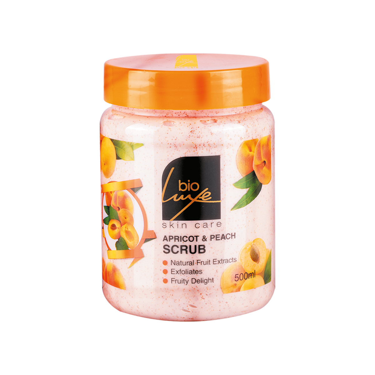 Bioluxe Apricot & Peach Scrub 500ml