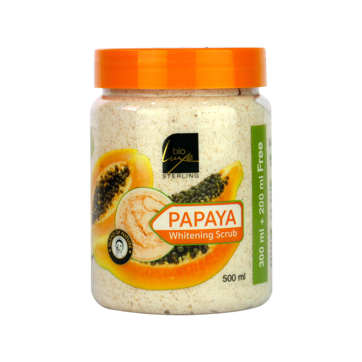 Bioluxe Papaya Whitening Scrub 500ml
