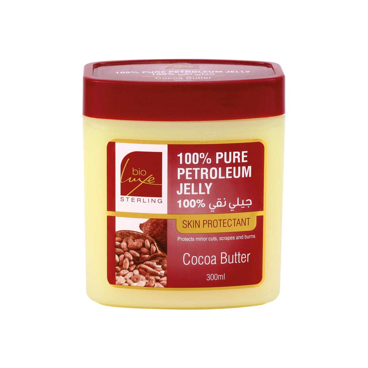 Bioluxe Petroleum Jelly Cocoa Butter 300ml