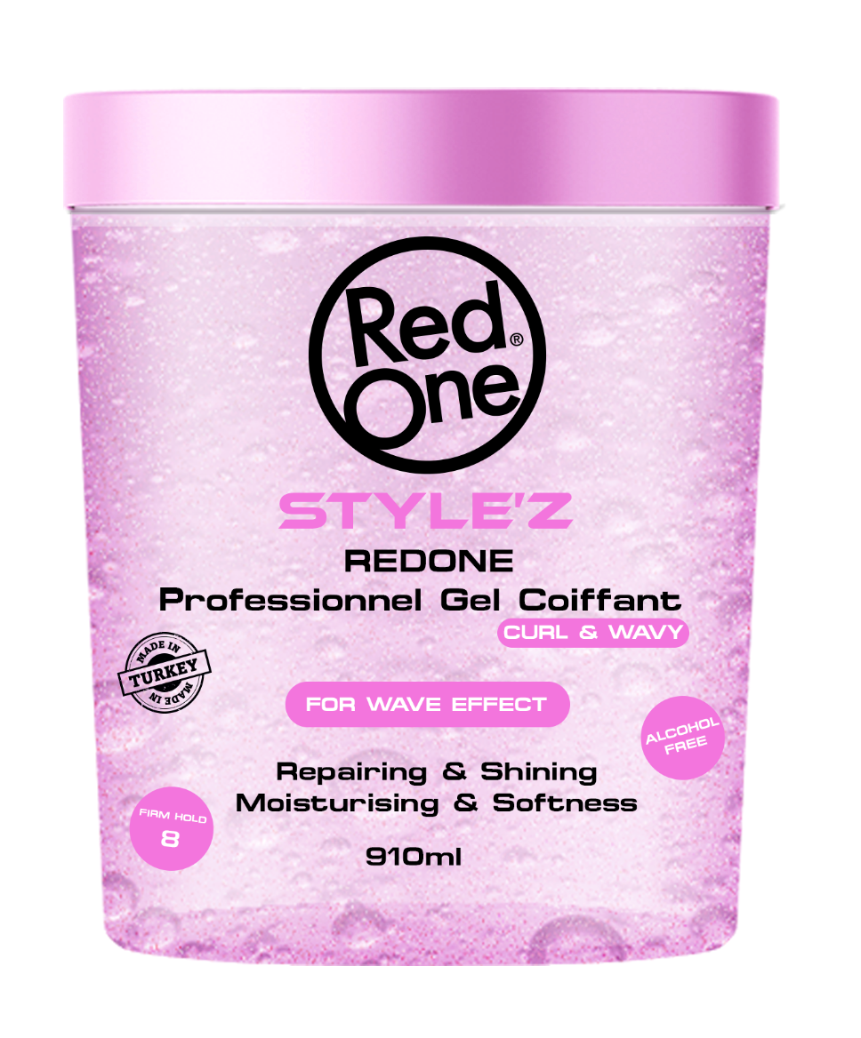 RedOne Style'Z Hair Gel Curl and Wavy 910ml & 483ml & 236ml