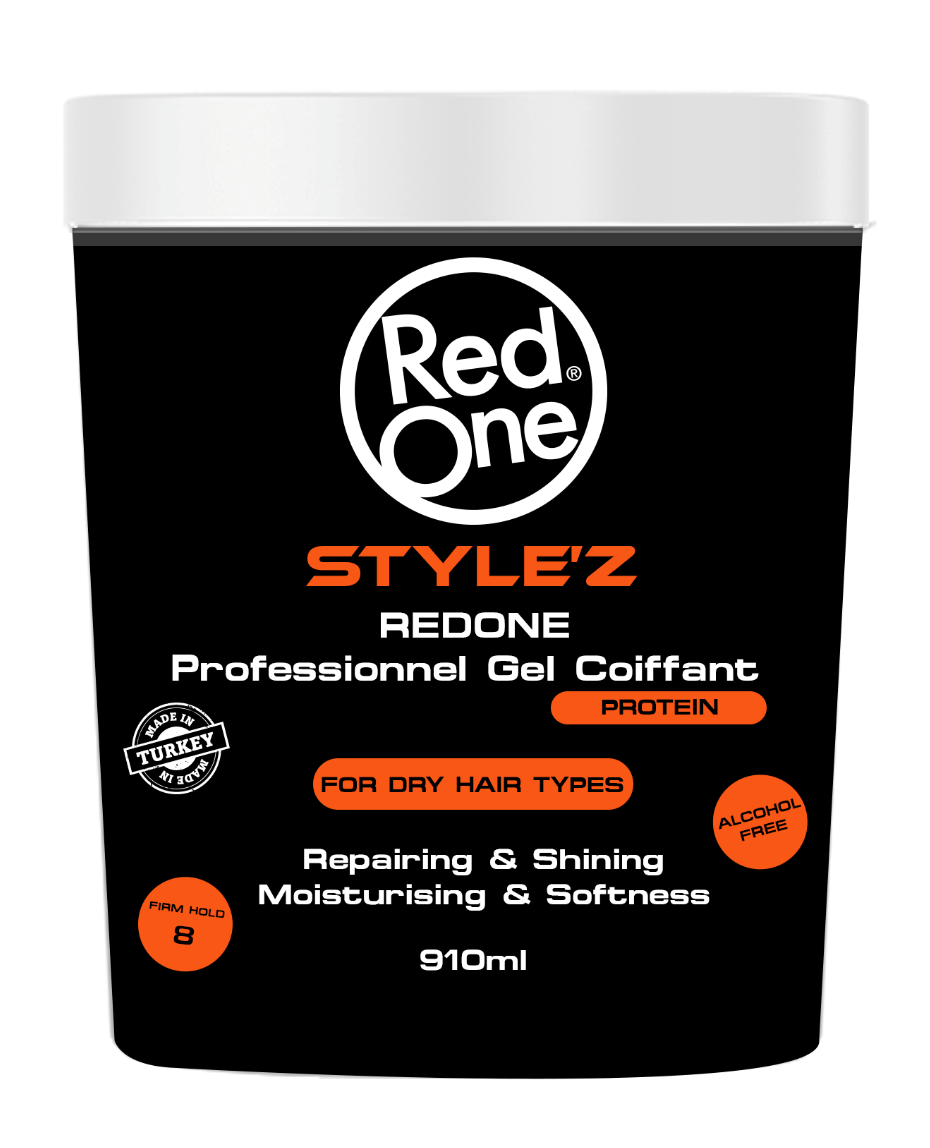 RedOne Style'z Hair Gel Protein 910ml & 483ml & 236ml