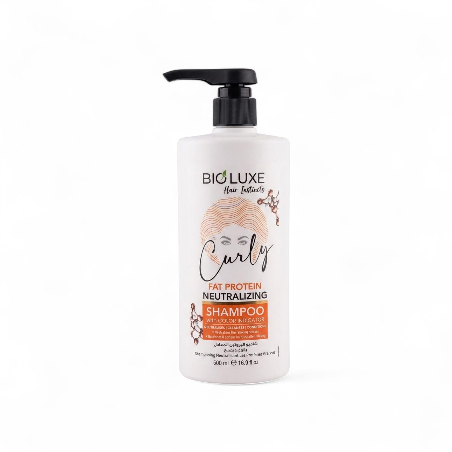 Bioluxe Curly Shampoo Fat Protein Neutralizing 500ML