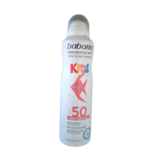 Babaria Protective Mist Sun Screen SPF50 Kids 200ml.
