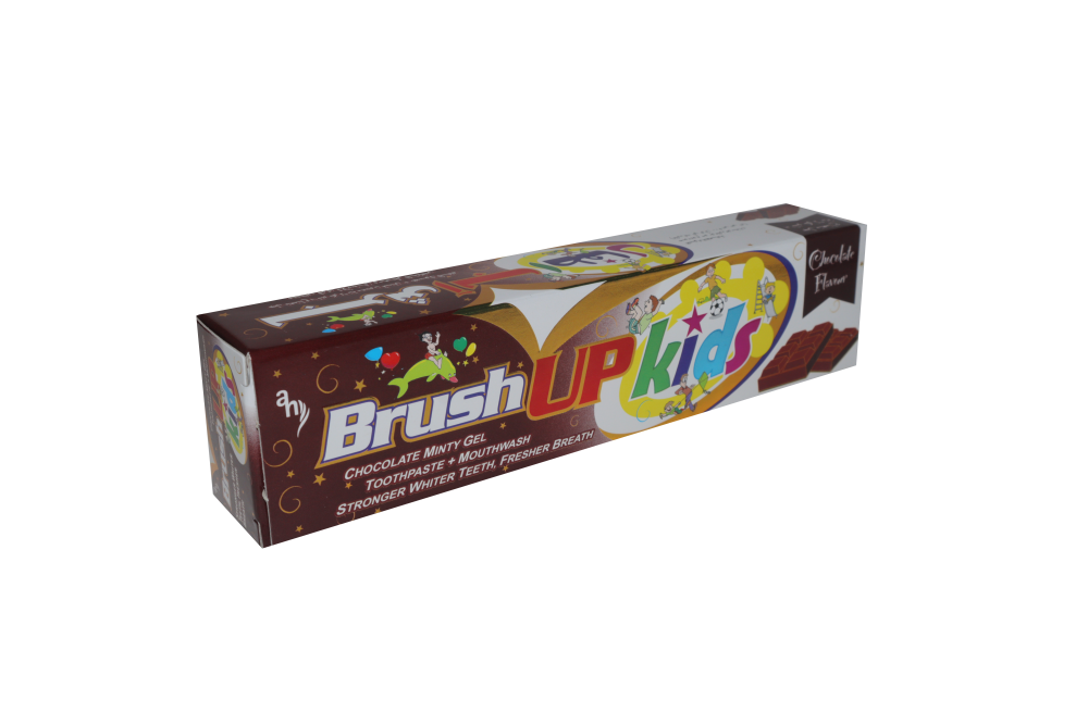 Brush Up Kids Toothpaste + Mouthwash Chocolate Minty Gel 70gm