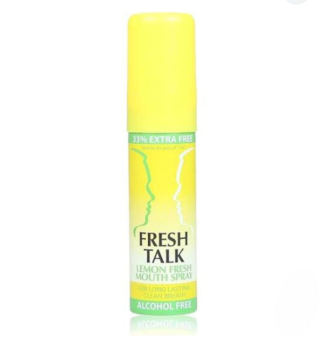 Fresh Talk Lemon Mint Mouth Spray 20ml