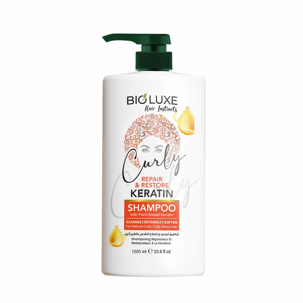 Bioluxe Curly Shampoo Repair & Restore Keratin 1000ML