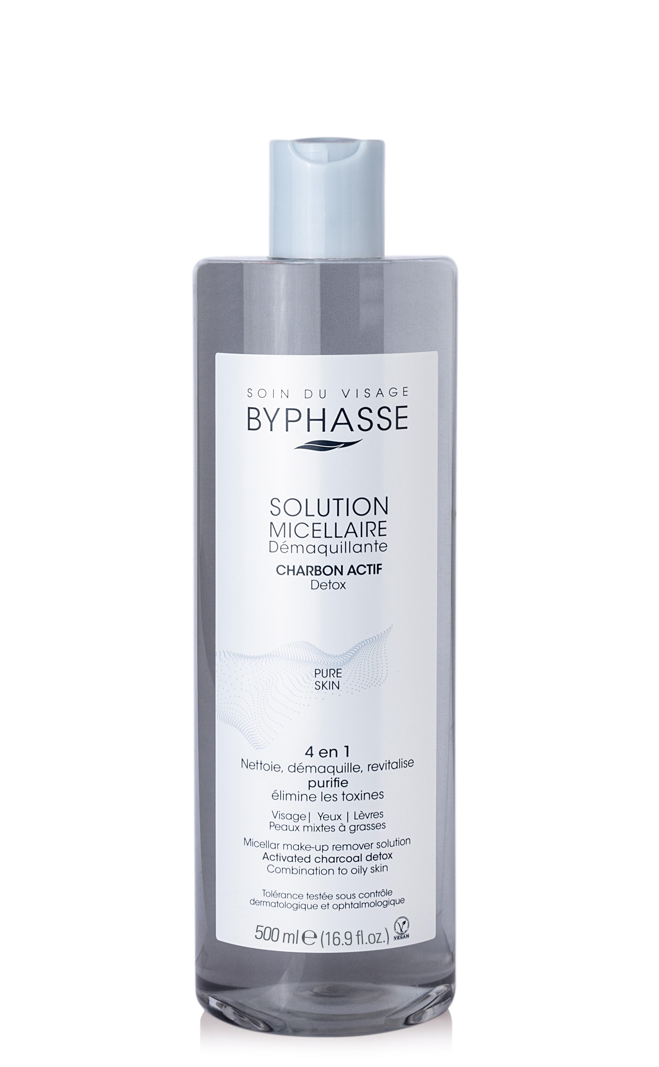 Byphasse Solution Charcoal 500ml
