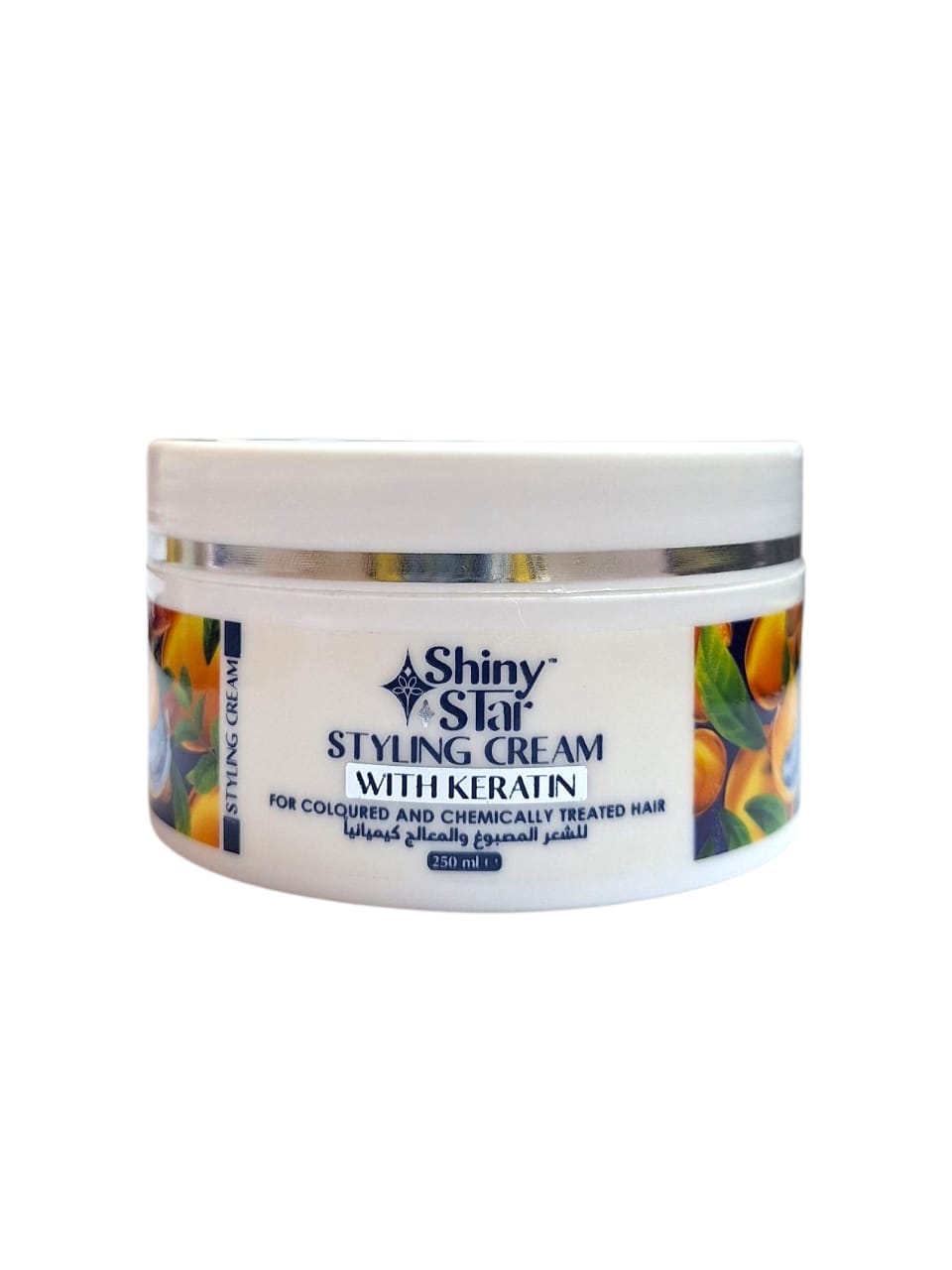 Shiny Star Styling Cream With Keratin For coloured And Chemically Treated Hair 250ml