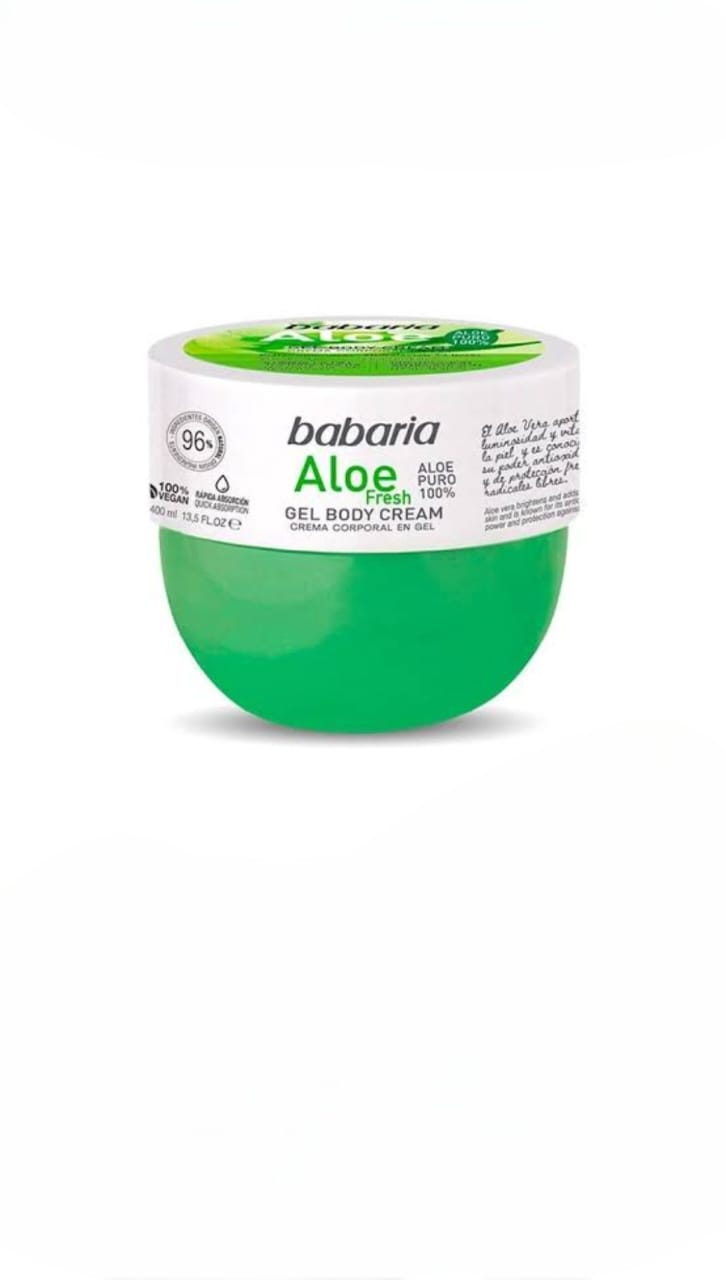 Babaria Aloe Fresh Gel Body Cream 400ml