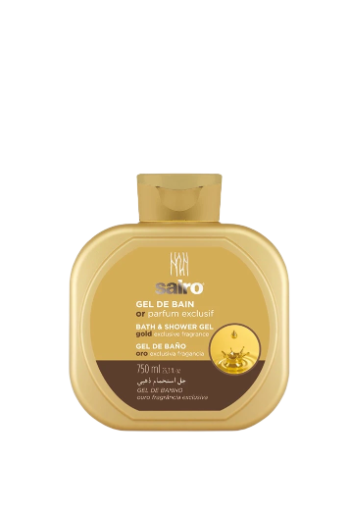Sairo Bath & Shower Gel Gold Exclusive Fragrance 750ml