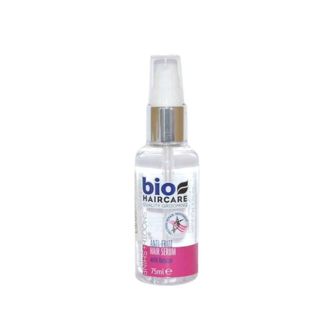 Bio Haircare Anti-Frizz Hair Serum With Keratin 150ml & 75ml