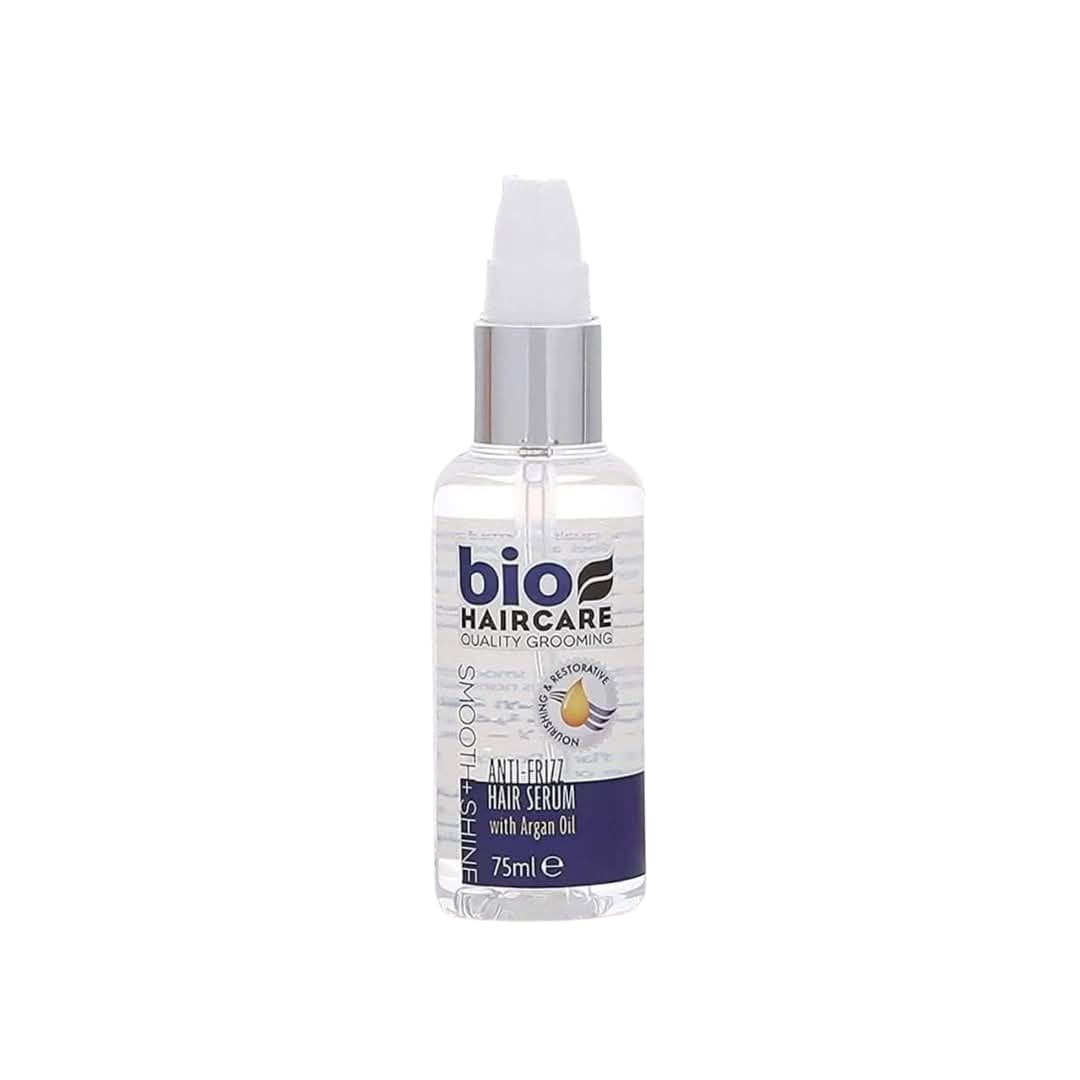 Bio Haircare Anti-Frizz Hair Serum With Argan Oil 150ml & 75ml