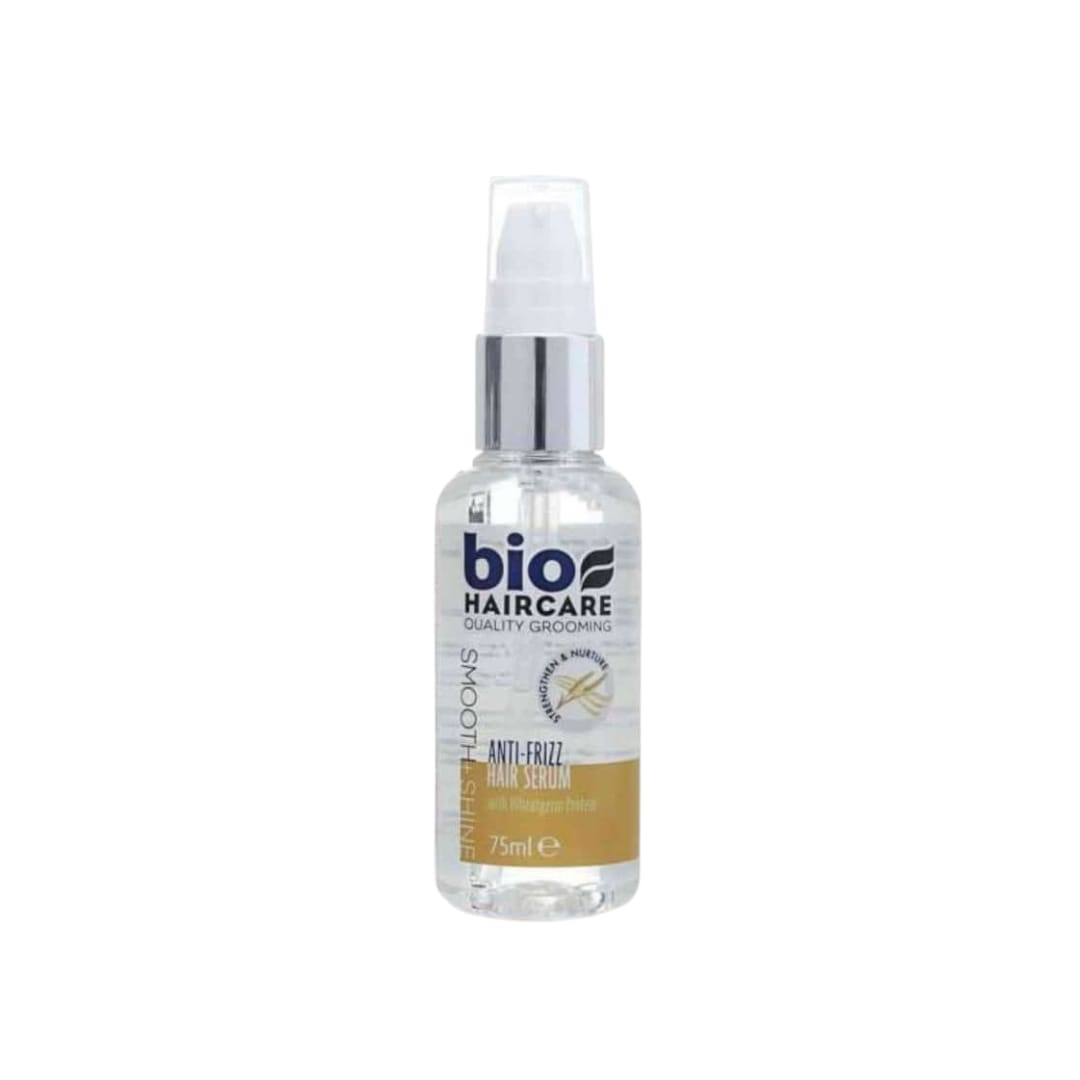 Bio Haircare Anti Frizz Hair Serum With Wheatgerm Protein 150ml &75ml