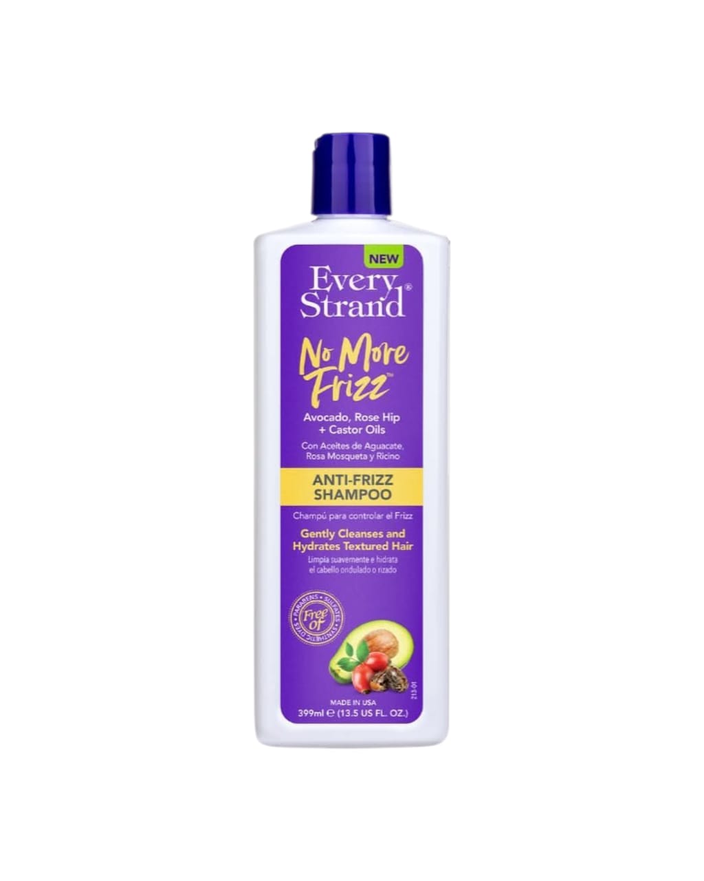 Every Strand No More Frizz Anti-Frizz Shampoo 399ml