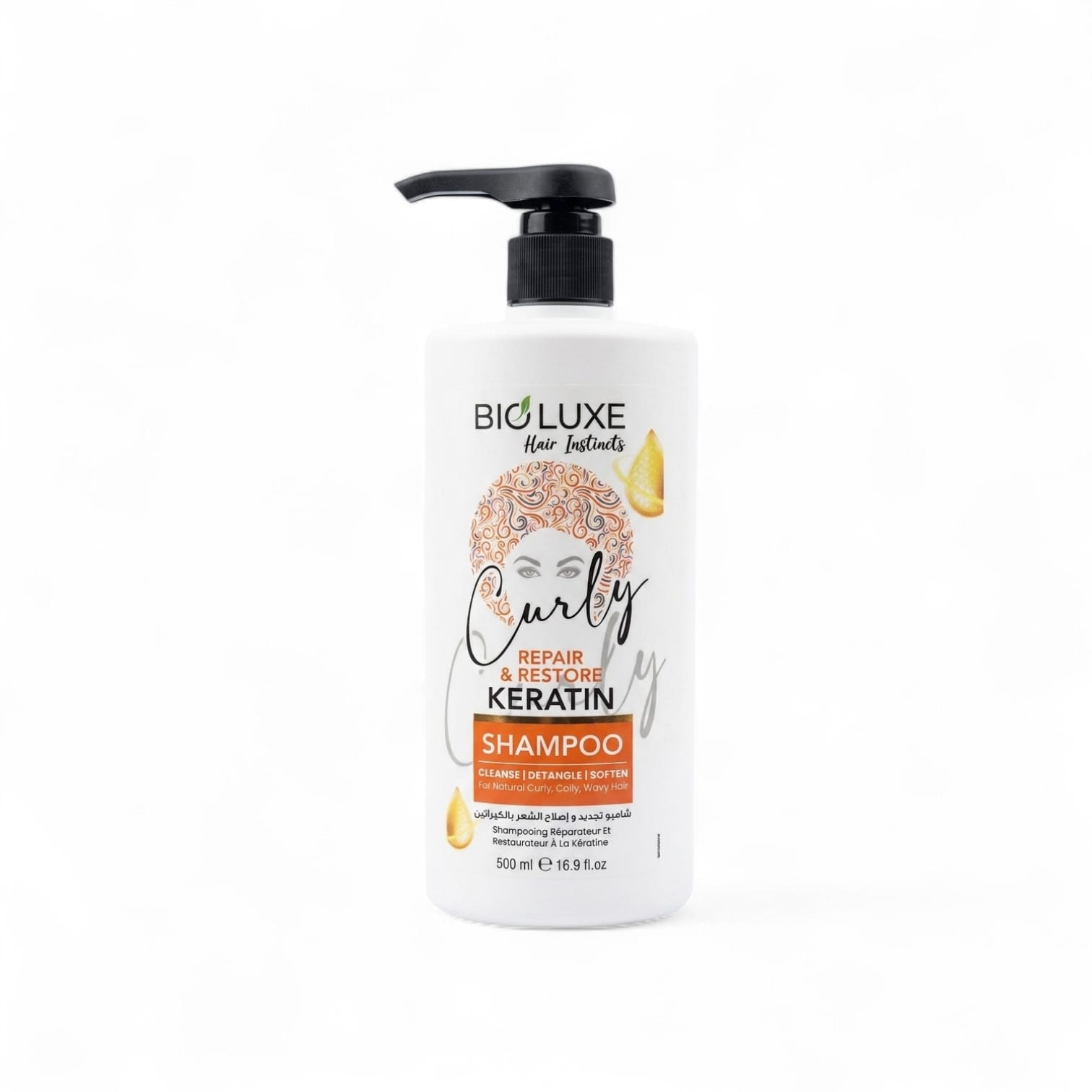 Bioluxe Curly Shampoo Repair & Restore Keratin 500ML