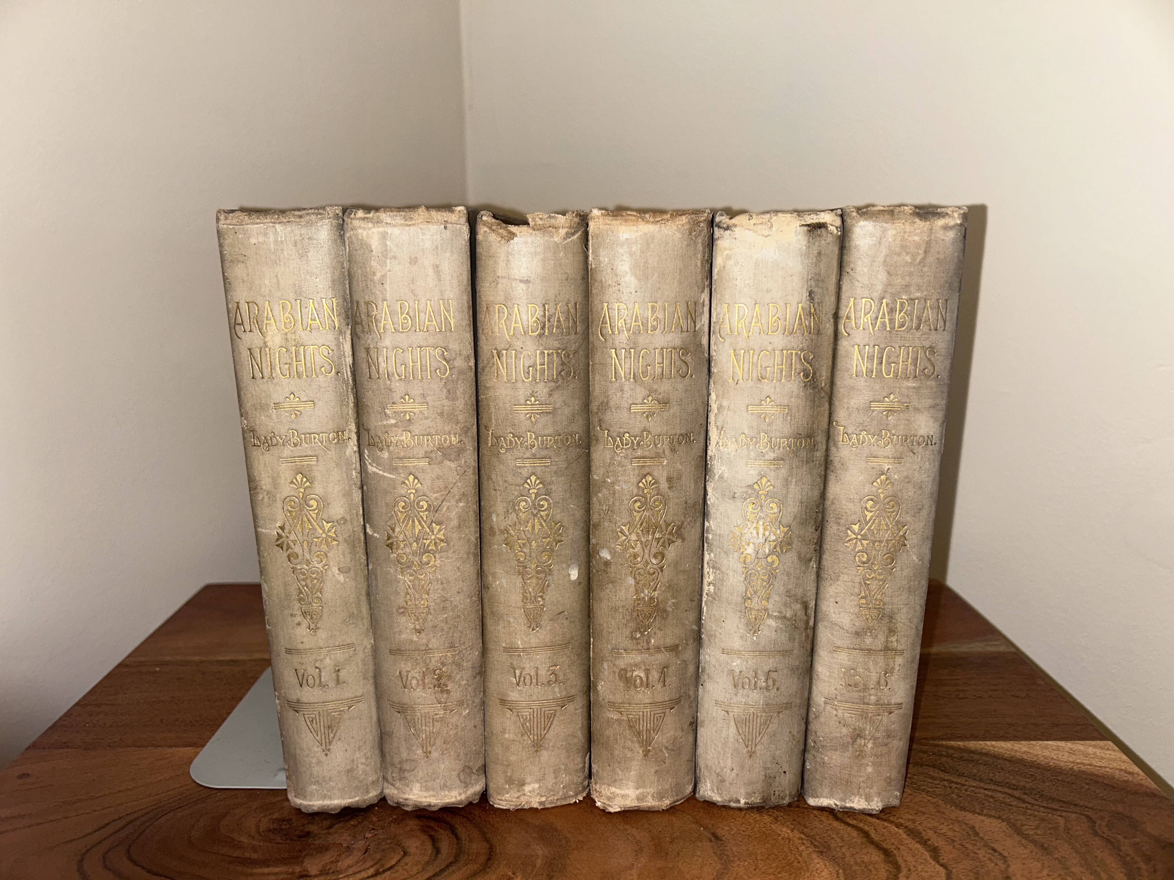 Arabian Nights - Lady Burton's Edition of Her Husband's "Arabian Nights" (6 VOLUME SET)