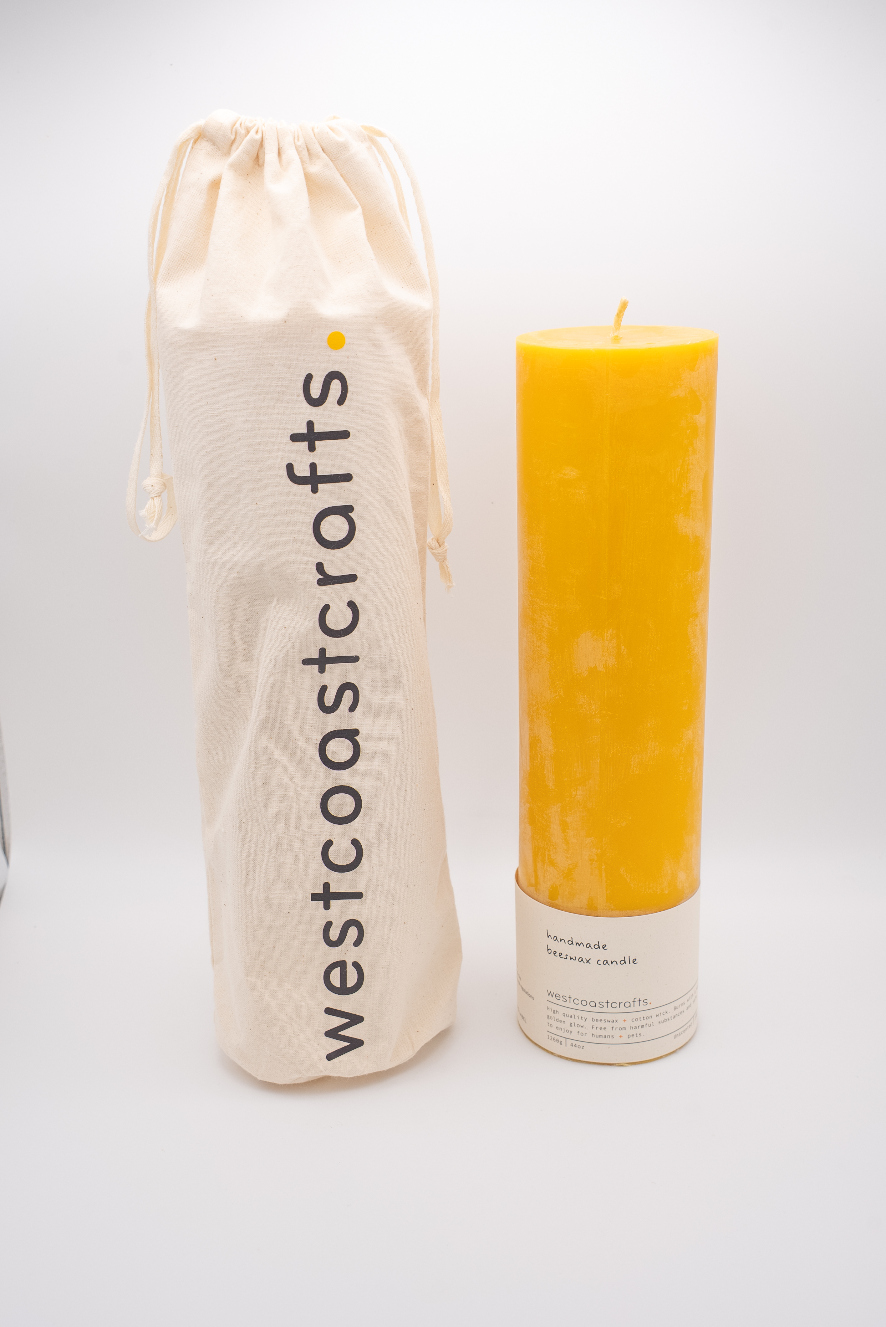 XXL  Beeswax Candle · 180 hrs 