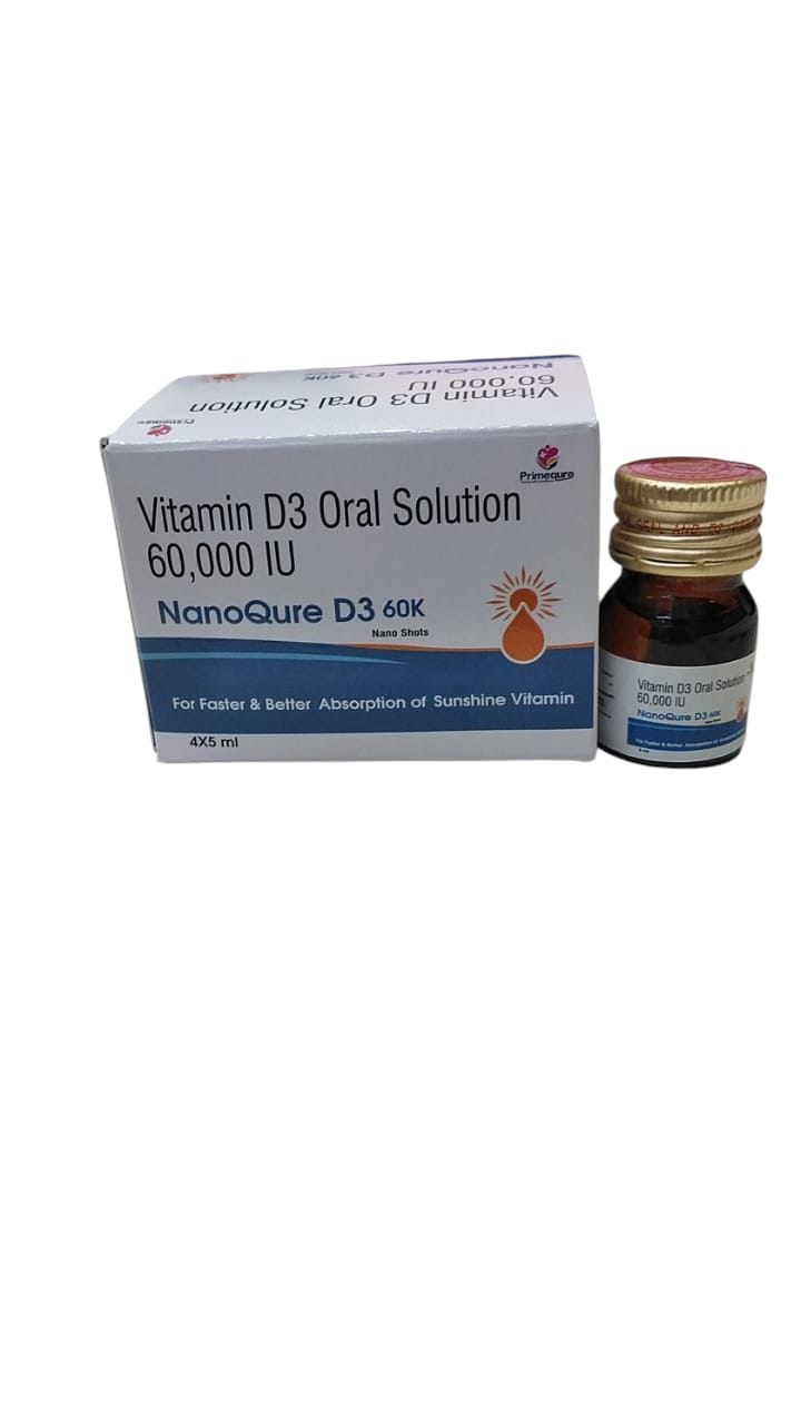  NANOQURE D3 60K (Vitamin D3 Oral Solution 60,000 IU)
