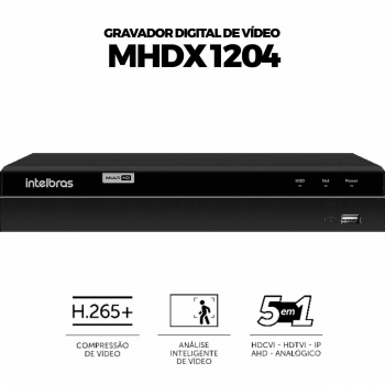 Dvr Intelbras mhdx1204