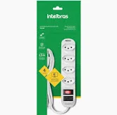 Filtro de linha intelbras 4 ou 6 tomadas.
