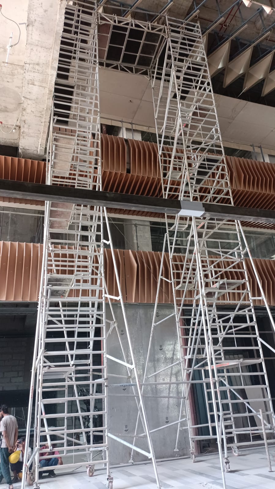 Aluminum Scaffoldings on rent in manesar