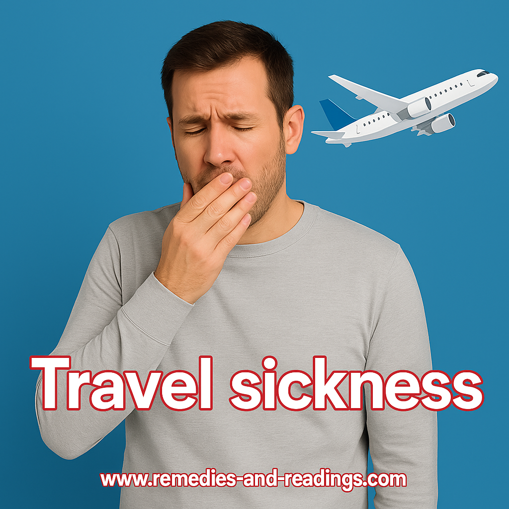 Homeopatic remedies for Travel Sickness