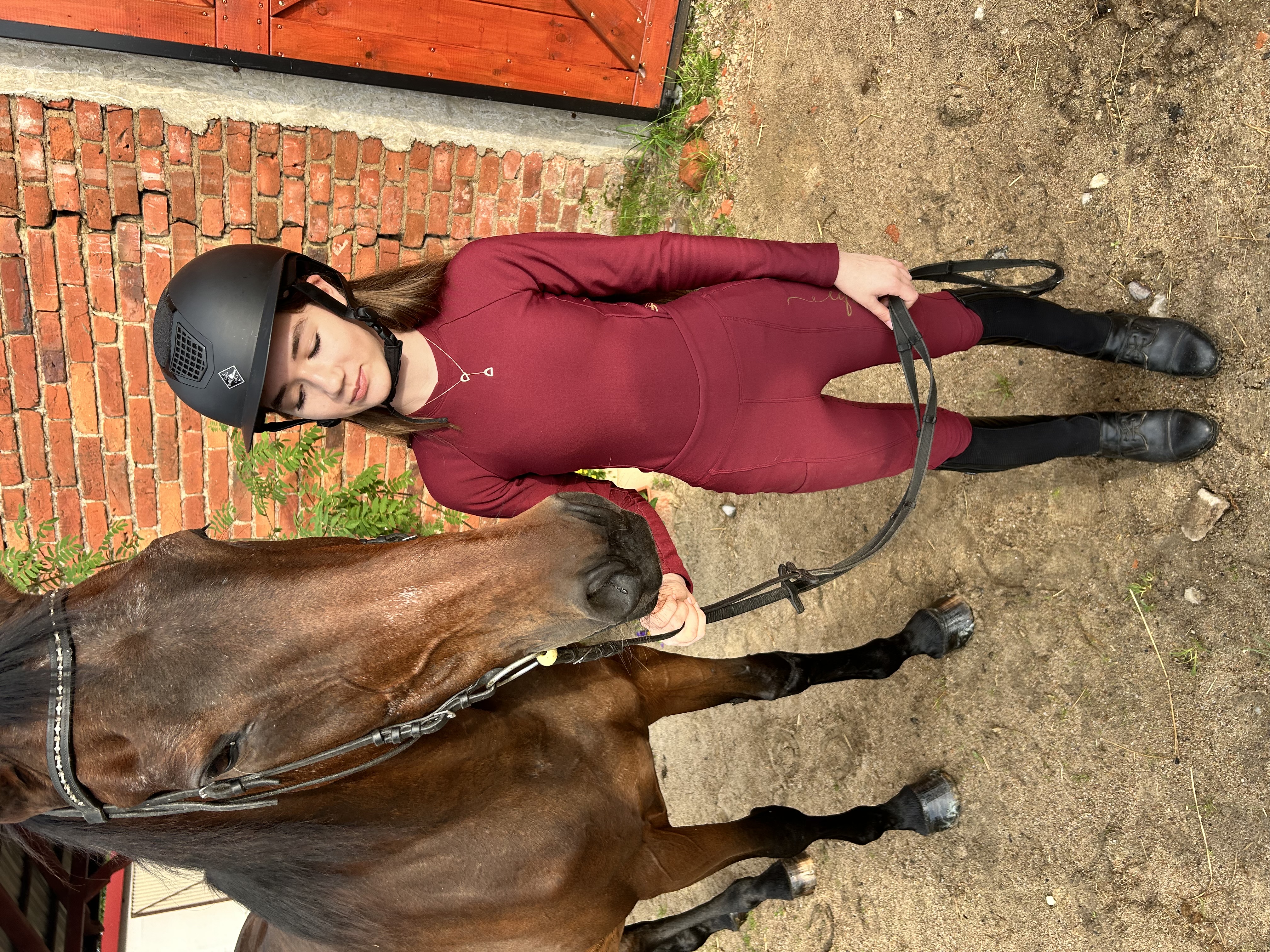 Naszyjnik złoty 585 Strzemiona