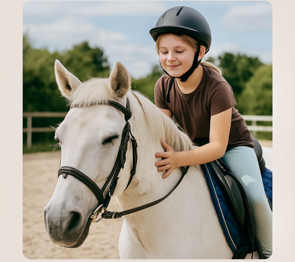 Darowizna wspierająca zajęcia hipoterapii dla dzieci