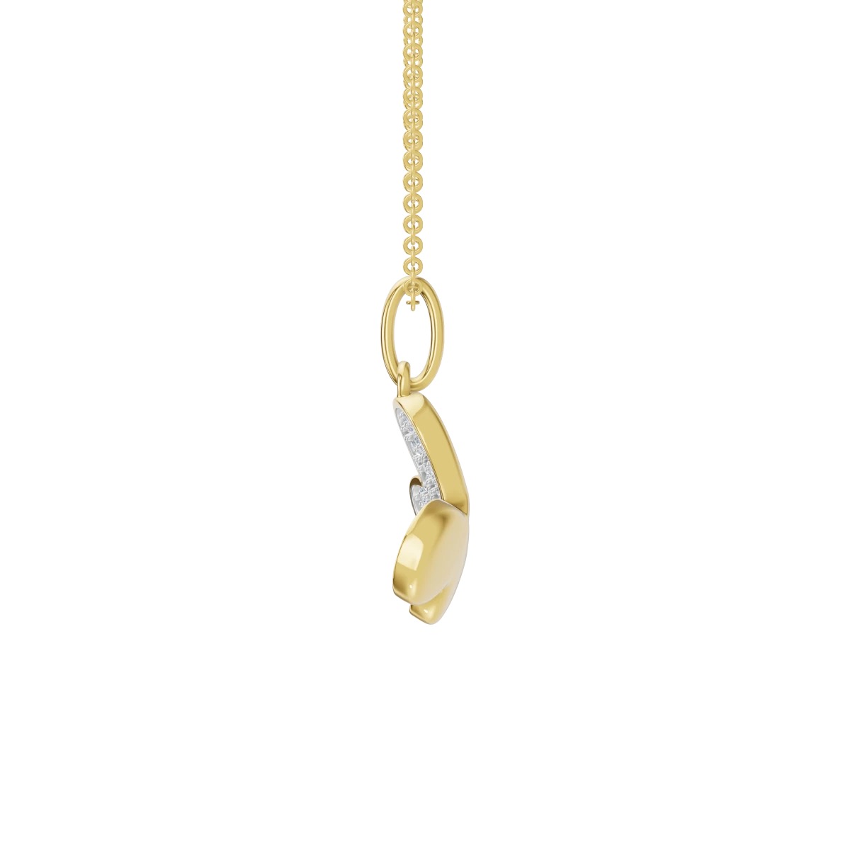 Naszyjnik Brylantowy Motyl