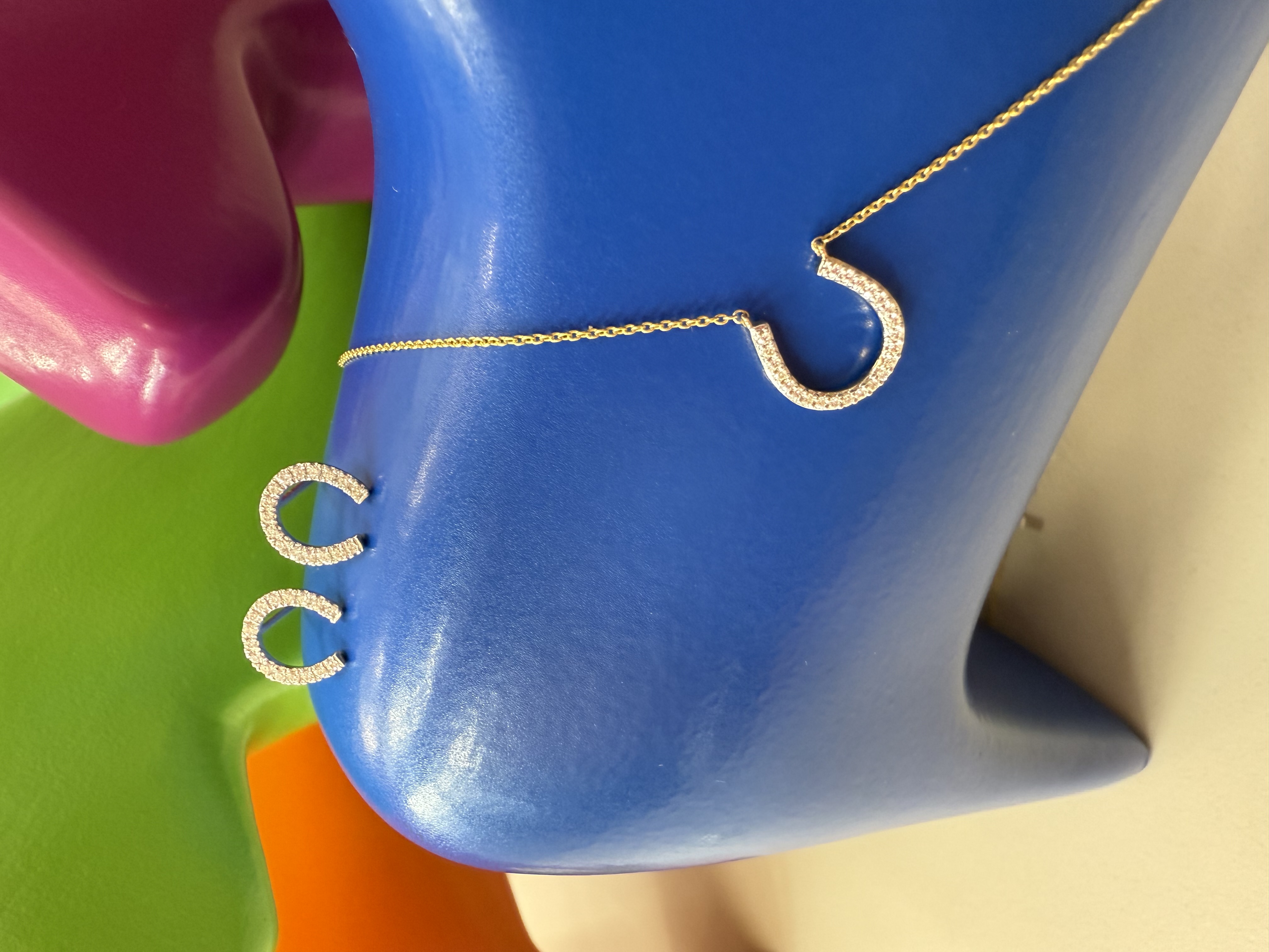 Naszyjnik Brylantowa Podkowa