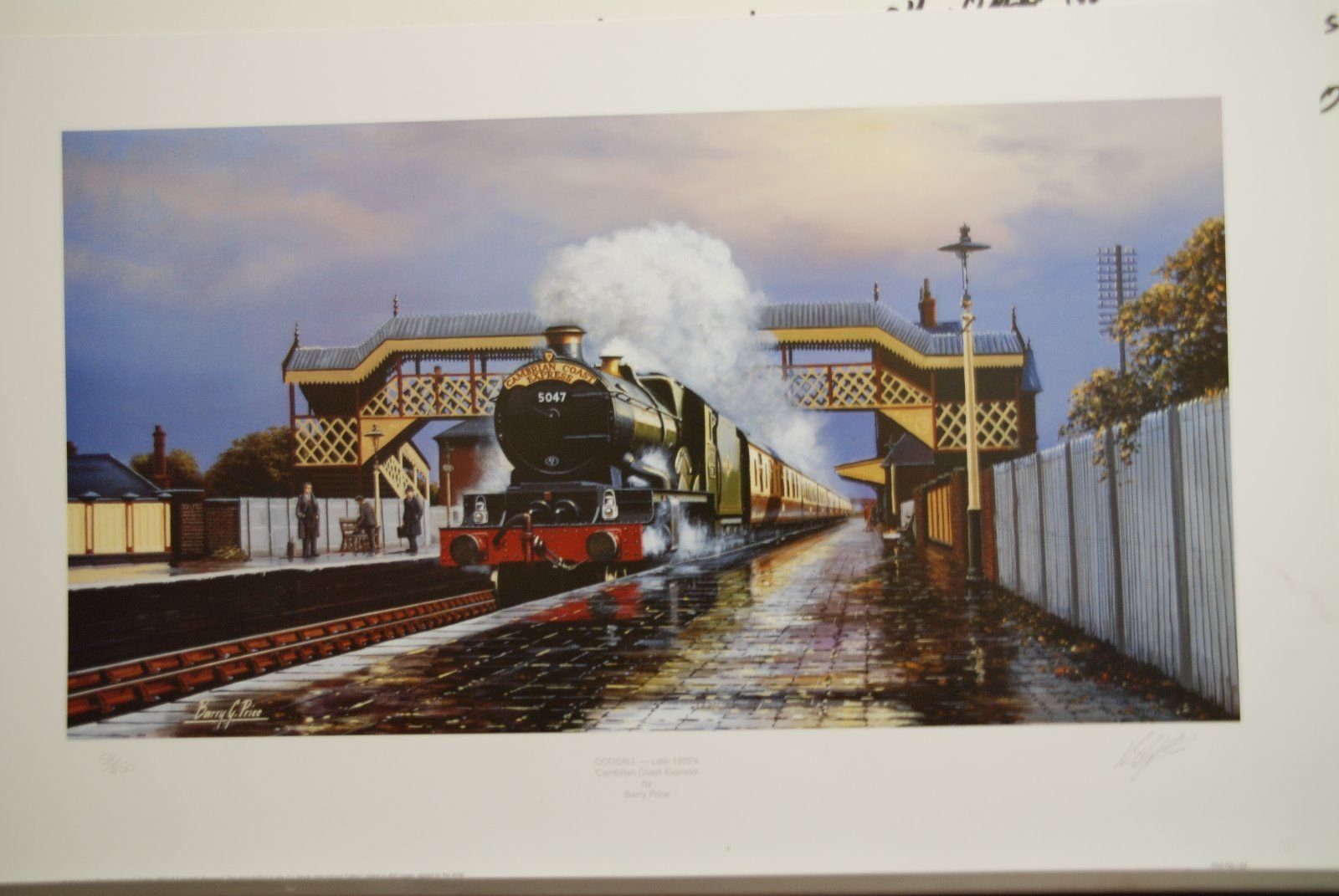 King George V Leaving Paddington | Barry Price