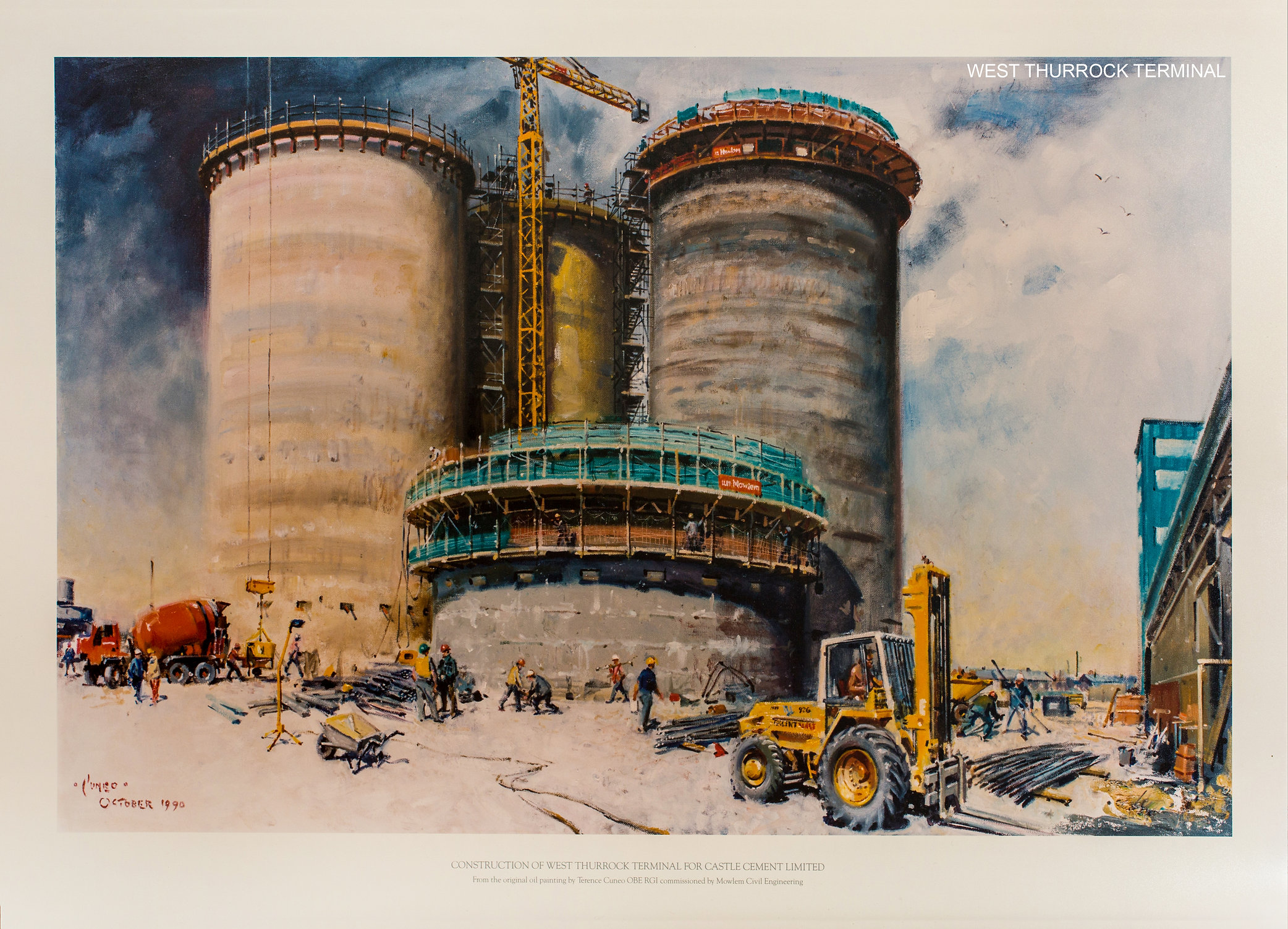 Thurrock Terminal Castle Cement | Cuneo Tailpiece