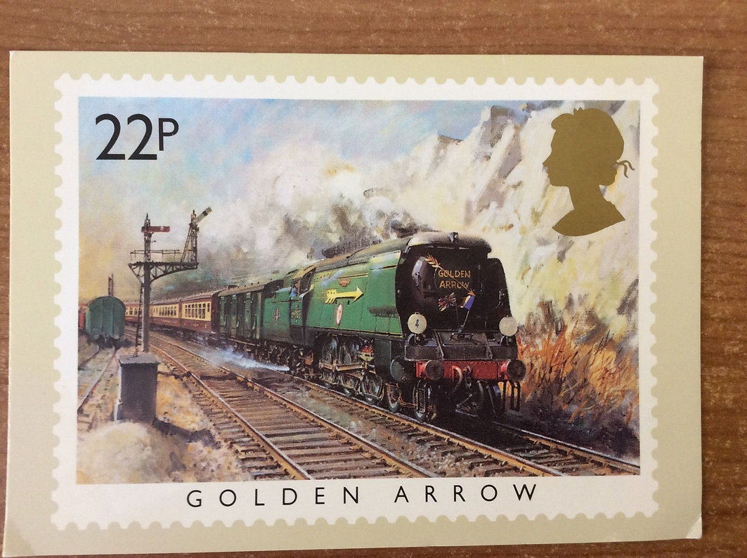 Golden Arrow Post Card | Cuneo Fine Arts