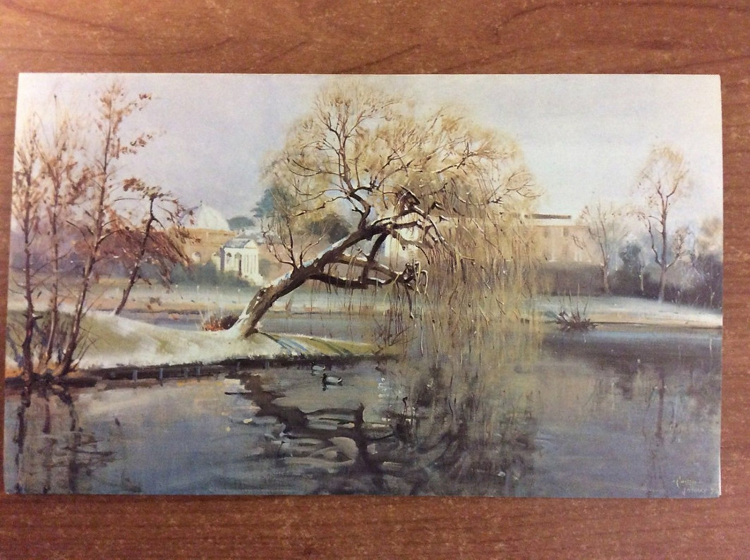 Moseley Lock in Winter | Cuneo Fine Arts