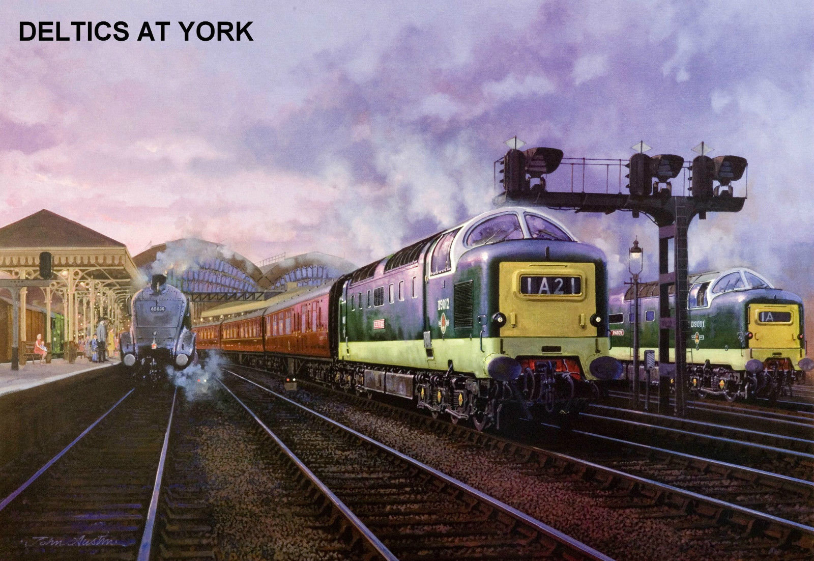 Deltics of York Marketing Card | Hornby Dublo