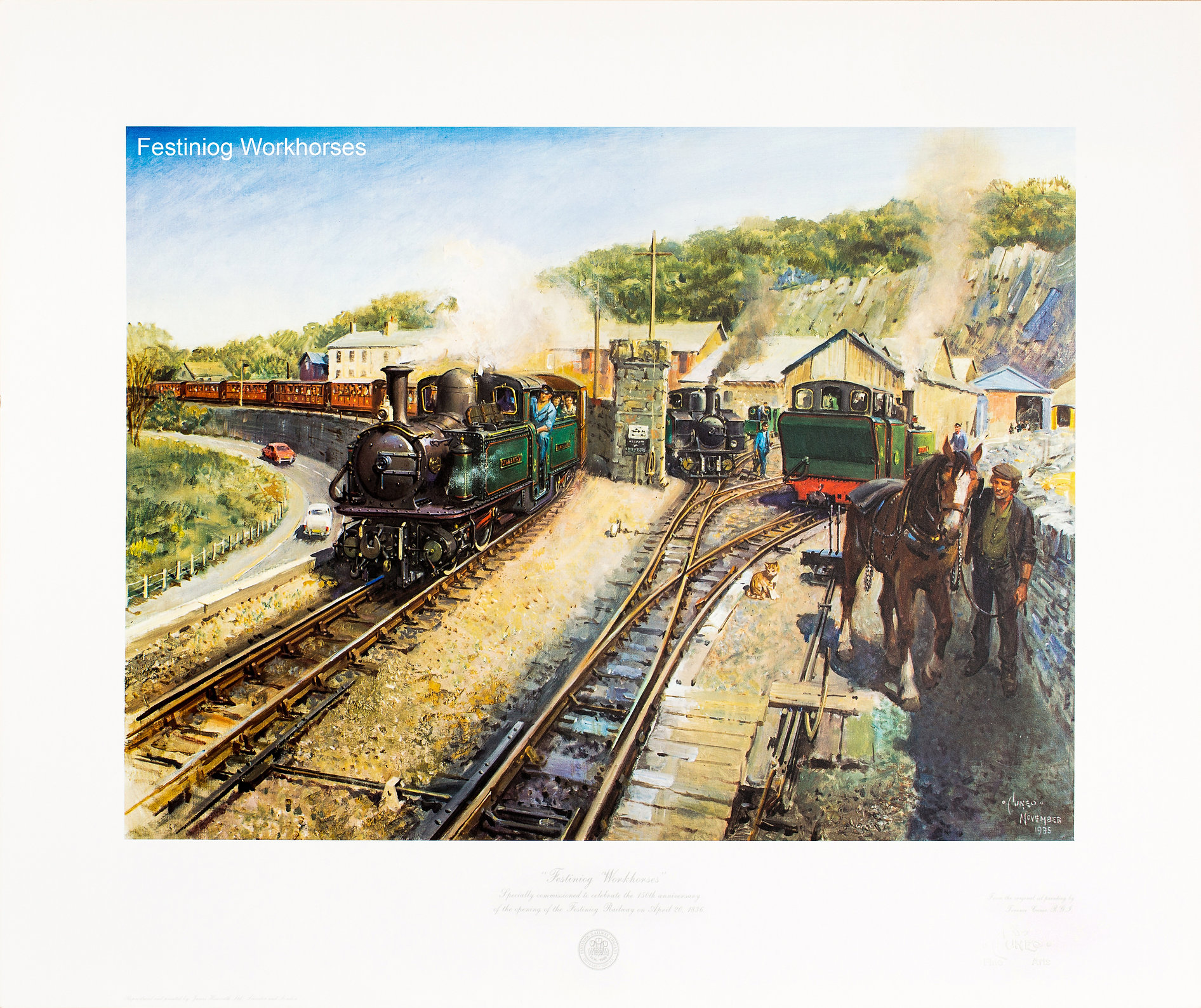 Ffestiniog Workhorses | Cuneo Fine Arts