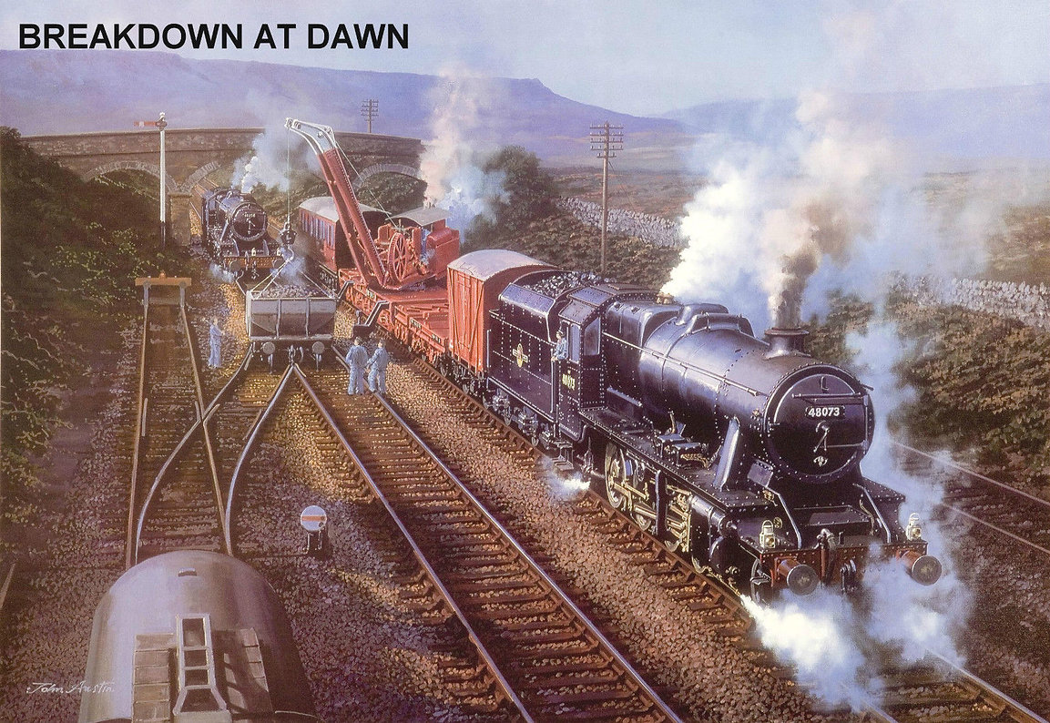 Hornby Dublo in Railway Art 3 Prints Ref 2,3 & 4. Signed and Limited Numbers