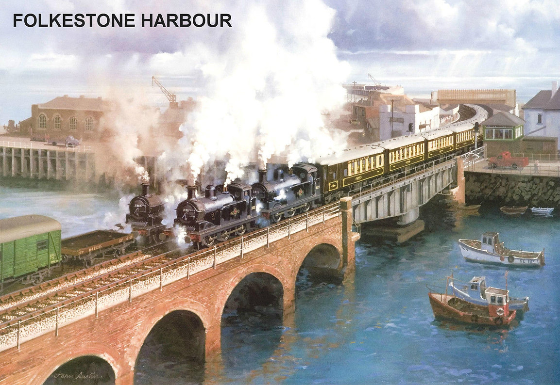 Hornby Dublo in Railway Art 10 Prints 11 - 20 Signed and Limited