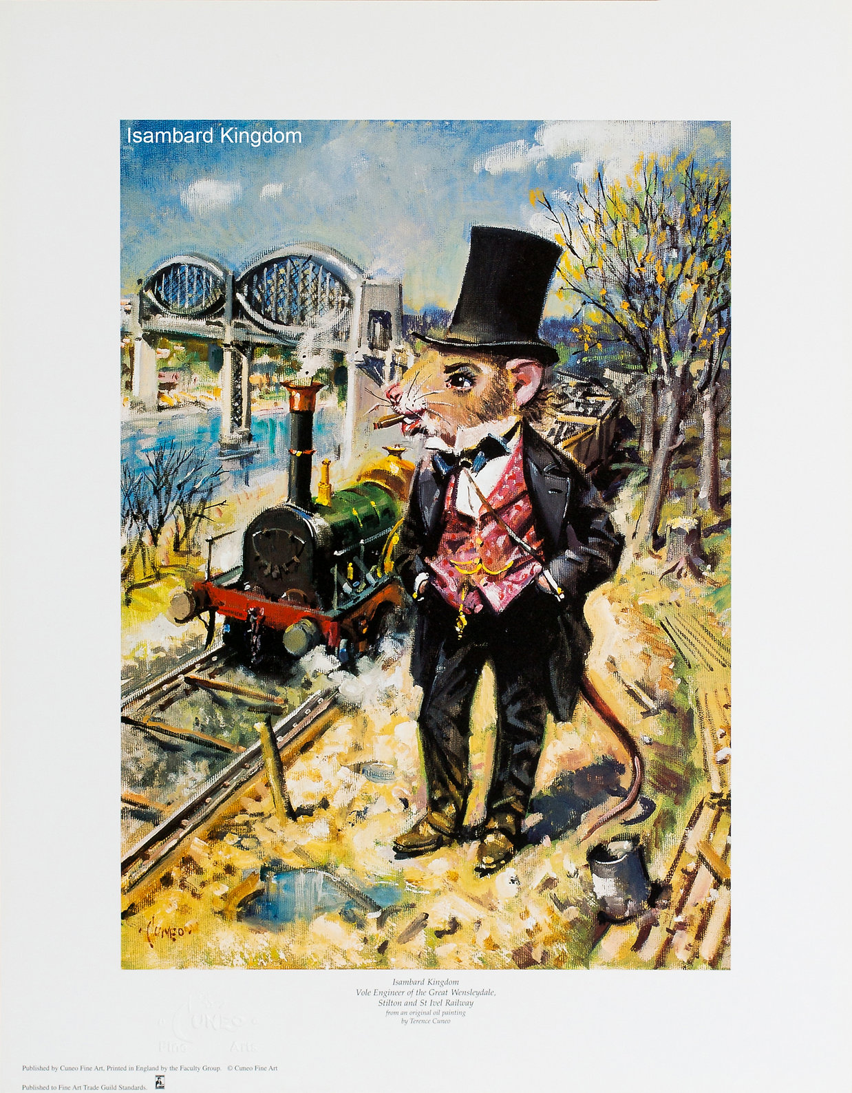 Isambard Kingdom | Cuneo Tailpiece