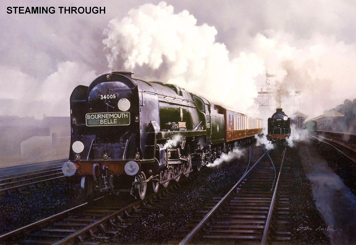 Hornby Dublo in Railway Art 9 Prints 21 - 29 Signed and Limited Numbers