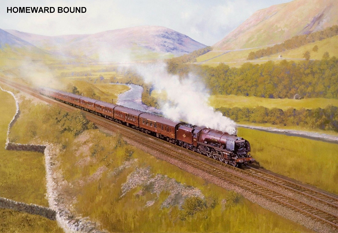 Hornby Dublo in Railway Art 5 Prints 22, 25, 27, 28 & 29. Signed and Limited
