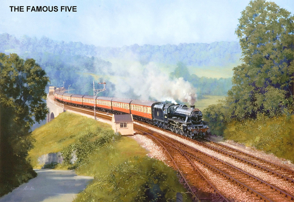 Hornby Dublo in Railway Art 3 Prints Ref 25,27 & 29. Signed and Limited Numbers