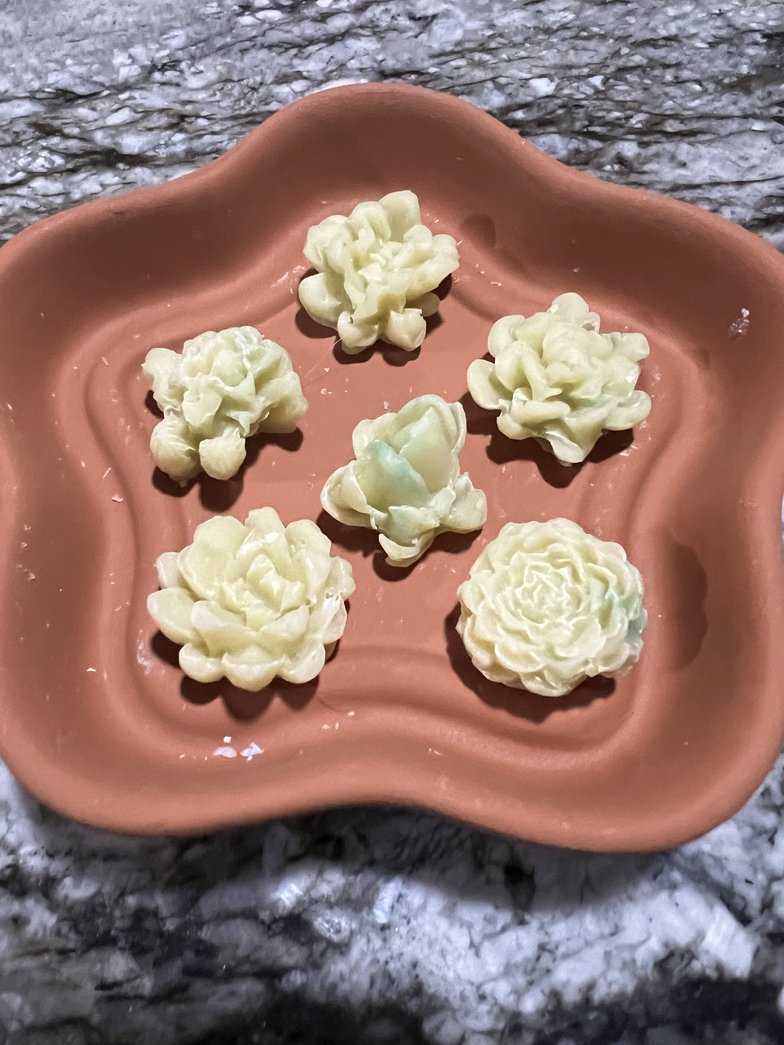 Miniature Succulent Flowers-set of 7