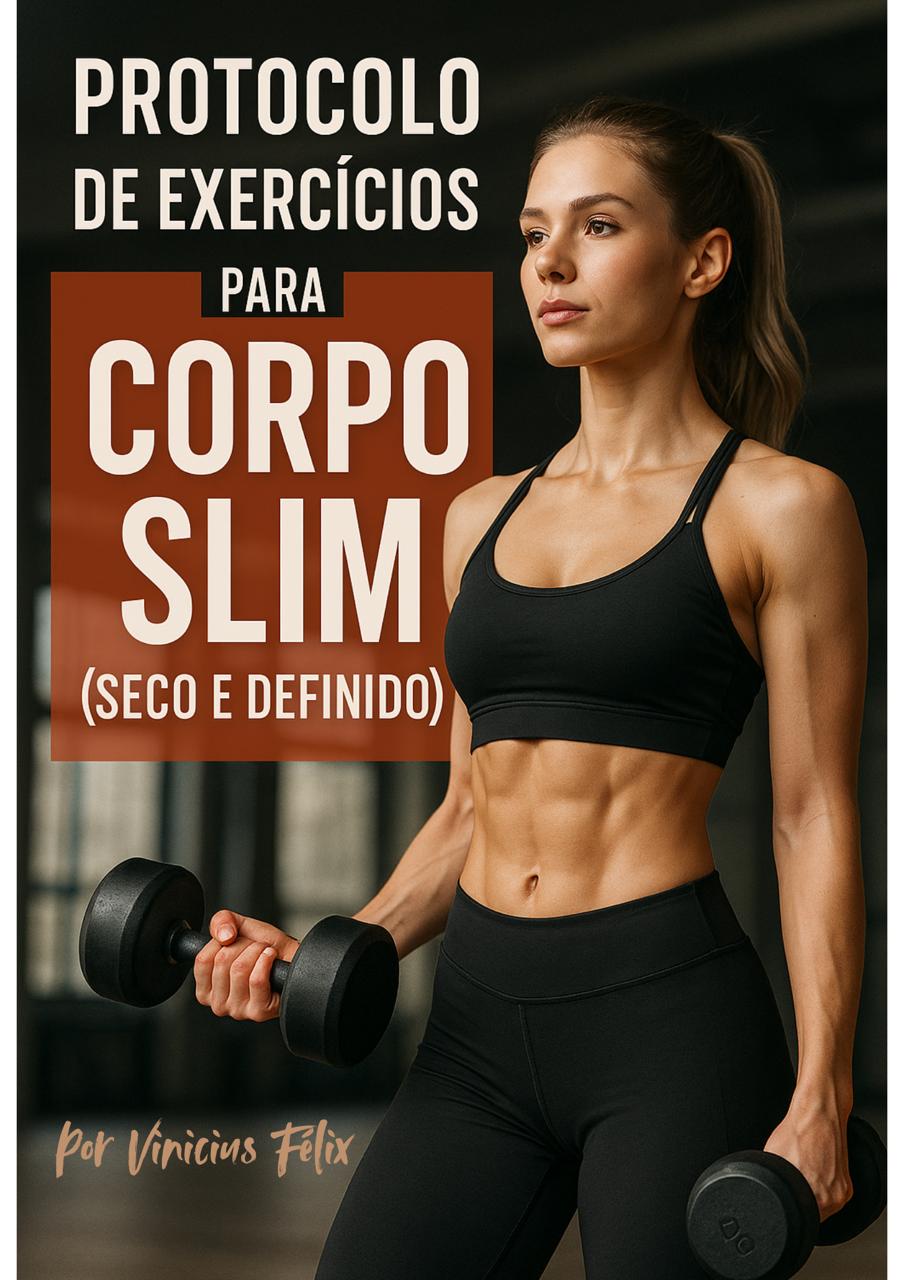 E-book Protocolo de treinamento para Corpo Slim (seco e definido)
