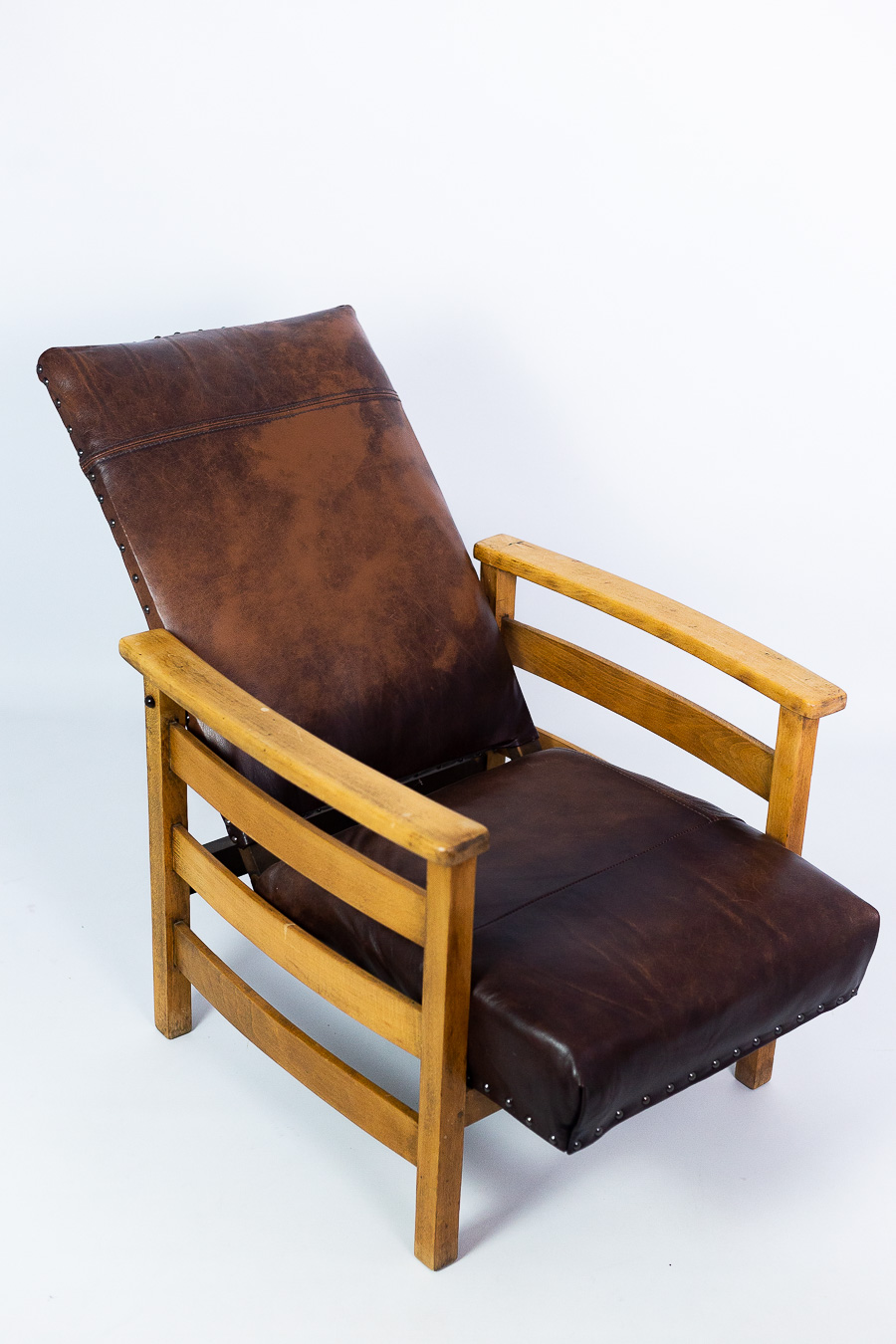 Vintage Wooden Armchair